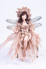Load image into Gallery viewer, Dollhouse Miniature ~ Beautiful Woman Fairy Doll Handmade Porcelain