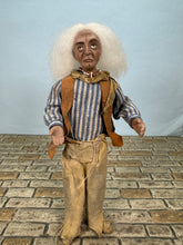 Load image into Gallery viewer, Dollhouse Miniature ~ Artisan Handmade Native American Old Man Doll
