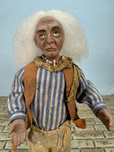 Load image into Gallery viewer, Dollhouse Miniature ~ Artisan Handmade Native American Old Man Doll