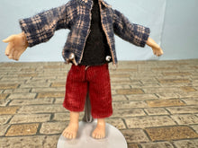 Load image into Gallery viewer, Artisan Hand Sculpted Barefoot Boy Red Hair