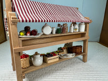 Load image into Gallery viewer, Dollhouse Miniature ~ Decorated Farmers Market Display Reutter Porcelain Germany