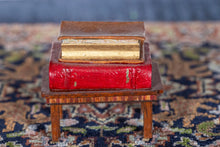 Load image into Gallery viewer, Dollhouse Miniature ~ Dolphin Originals Small Book Table - Lee Lefkowitz Estate