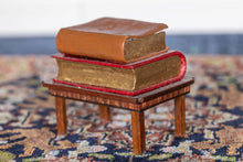 Load image into Gallery viewer, Dollhouse Miniature ~ Dolphin Originals Small Book Table - Lee Lefkowitz Estate