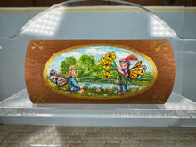 Load image into Gallery viewer, Dollhouse Miniature ~ Artisan Tom Schottman Hand Painted Butterfly Fairy Decorative Chest