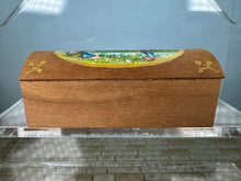 Load image into Gallery viewer, Dollhouse Miniature ~ Artisan Tom Schottman Hand Painted Butterfly Fairy Decorative Chest