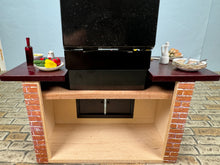 Load image into Gallery viewer, Dollhouse Miniature ~ Decorated Outdoor BBQ Grill Reutter Porcelain Germany