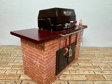 Load image into Gallery viewer, Dollhouse Miniature ~ Decorated Outdoor BBQ Grill Reutter Porcelain Germany