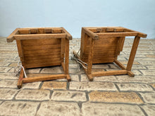 Load image into Gallery viewer, Artisan Handmade Southwestern Leather Hide Chair Set