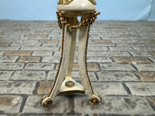 Load image into Gallery viewer, Vintage Artisan Signed Handmade Hand Painted Fire Screen