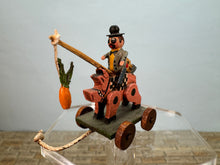 Load image into Gallery viewer, Dollhouse Miniature ~ Vintage Artisan Cheryl Hollis 1983 Handmade Pig Toy