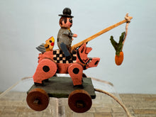 Load image into Gallery viewer, Dollhouse Miniature ~ Vintage Artisan Cheryl Hollis 1983 Handmade Pig Toy