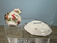 Load image into Gallery viewer, Dollhouse Miniature ~ Artisan Ni-Glo Handmade Porcelain Pitcher & Plate Set