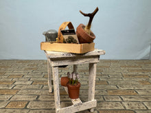 Load image into Gallery viewer, Artisan Handmade Decorated Gardening Table