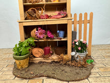 Load image into Gallery viewer, Artisan Handmade Decorated Outdoor Gardening Display
