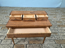 Load image into Gallery viewer, Dollhouse Miniature ~ Artisan Signed Vintage 1994 Handmade 4 Drawer Desk