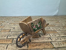 Load image into Gallery viewer, Dollhouse Miniature ~ Artisan Handmade Signed Hand Painted Wheelbarrow