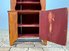 Load image into Gallery viewer, Dollhouse Miniature ~ Artisan Barbara Vajnar - Bubba's Handmade Signed Kitchen Hutch