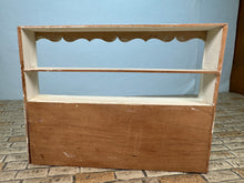 Load image into Gallery viewer, Dollhouse Miniature ~ Artisan Barbara Vajnar - Bubba's Signed White Kitchen Upper Cabinet