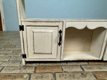 Load image into Gallery viewer, Dollhouse Miniature ~ Artisan Barbara Vajnar - Bubba's Signed White Kitchen Upper Cabinet