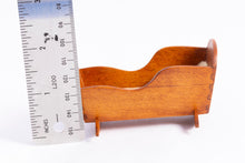 Load image into Gallery viewer, Dollhouse Miniature ~ George Hoffman Baby Rocking Cradle