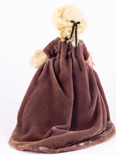 Load image into Gallery viewer, Dollhouse Miniature ~ Vintage 7 1/4" Tall Porcelain Woman Doll - Larger Scale
