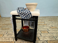 Load image into Gallery viewer, Artisan Handmade Decorated Kitchen Island / Table