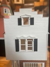 Load image into Gallery viewer, Store Dollhouse With Upstairs Apartment ~ Painted And Decorated ~ 1" Scale