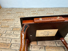 Load image into Gallery viewer, Vintage 1977 Artisan George Becker Handmade 3 Drawer Desk