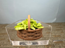 Load image into Gallery viewer, Dollhouse Miniature ~ IGMA Artist Al Chandronnait Green Peas Basket