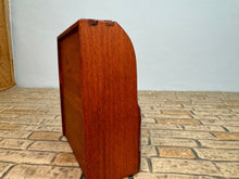 Load image into Gallery viewer, Vintage 1976 Artisan George Hoffman Signed OOAK Handpainted Firewood Chest