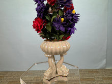Load image into Gallery viewer, Vintage Artisan Flowers In Vince Stapleton Handmade Dolphin Planter