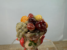 Load image into Gallery viewer, Dollhouse Miniature ~ Artisan Vince Stapleton Handmade Red Porcelain Fruit Bowl