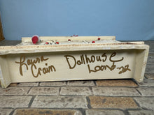 Load image into Gallery viewer, Dollhouse Miniature ~ Artisan Laura Crain - Dollhouse Land - Signed Handmade Decorated Christmas Kitchen Cabinet