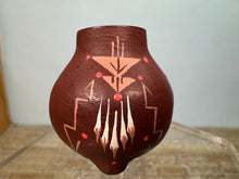 Load image into Gallery viewer, Dollhouse Miniature ~ Artisan Handmade Southwestern Pottery Roombox House