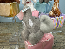 Load image into Gallery viewer, Dollhouse Miniature ~ Artisan Handmade Stuffed Animal Present Boxes