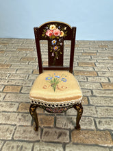 Load image into Gallery viewer, Dollhouse Miniature ~ Artisan Renee Isabella Handmade Hand Painted Chair