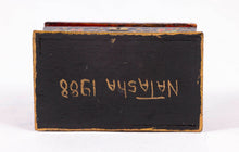 Load image into Gallery viewer, Dollhouse Miniature ~ Natasha Hand Painted Small Trunk