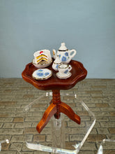 Load image into Gallery viewer, Dollhouse Miniature ~ Decorated Tea Table Reutter Porcelain Germany