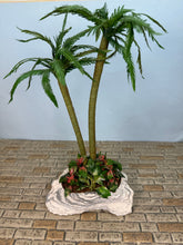 Load image into Gallery viewer, Dollhouse Miniature ~ Artisan Handmade Palm Trees Florida Landscaping
