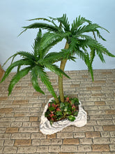 Load image into Gallery viewer, Dollhouse Miniature ~ Artisan Handmade Palm Trees Florida Landscaping