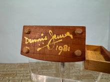 Load image into Gallery viewer, Dollhouse Miniature - Vintage 1981 Artisan Dennis Jenvey Vanity Shaving Stand