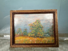 Load image into Gallery viewer, Dollhouse Miniature ~ Artist Lloyd Cook Watercolor Trees Painting