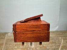 Load image into Gallery viewer, Dollhouse Miniature ~ Artisan Handmade Wooden Shoe Shine Cleaning Shinebox
