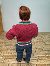 Load image into Gallery viewer, Dollhouse Miniature ~ Artisan Handmade Porcelain Modern Male Man Doll