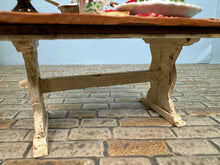 Load image into Gallery viewer, Dollhouse Miniature ~ Artisan Laura Crain - Dollhouse Land - Signed Handmade Decorated Christmas Gingerbread Table