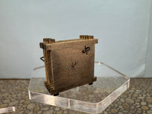 Load image into Gallery viewer, Dollhouse Miniature ~ Vintage IGMA Artist Al Chandronnait Handmade Apple Basket Signed Jan Patrie