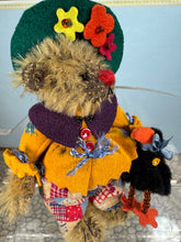 Load image into Gallery viewer, Vintage Artisan Handmade Halloween Bear