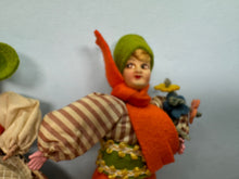 Load image into Gallery viewer, Dollhouse Miniature ~ Vintage Artisan Handmade German Doll Set