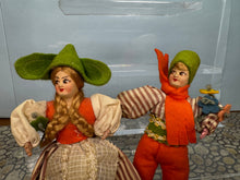Load image into Gallery viewer, Dollhouse Miniature ~ Vintage Artisan Handmade German Doll Set