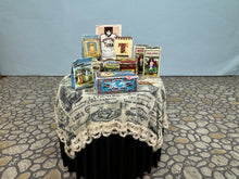 Load image into Gallery viewer, Artisan Handmade Decorated Tea Table Signed